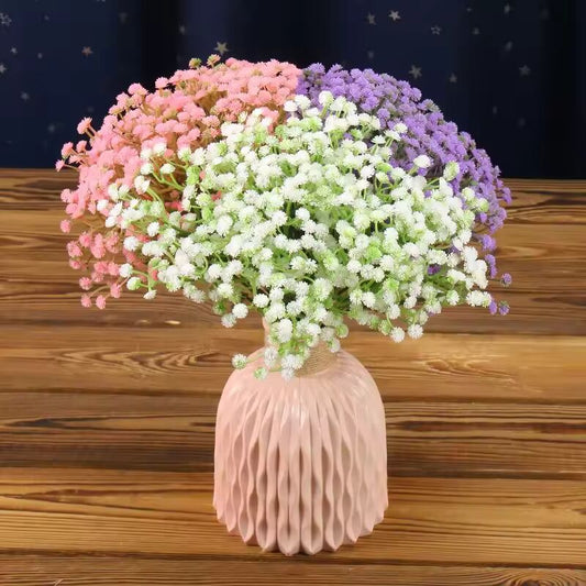 Simulated Flowers Starry Sky Fake Flowers Green Plants Diy Ornaments Artificial Wedding Wedding Living Room Home Decoration